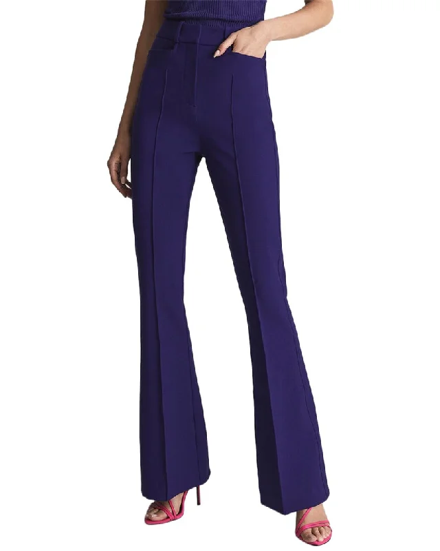 Flowy pants for women in a romantic lookReiss Dylan Flared High Rise Trouser