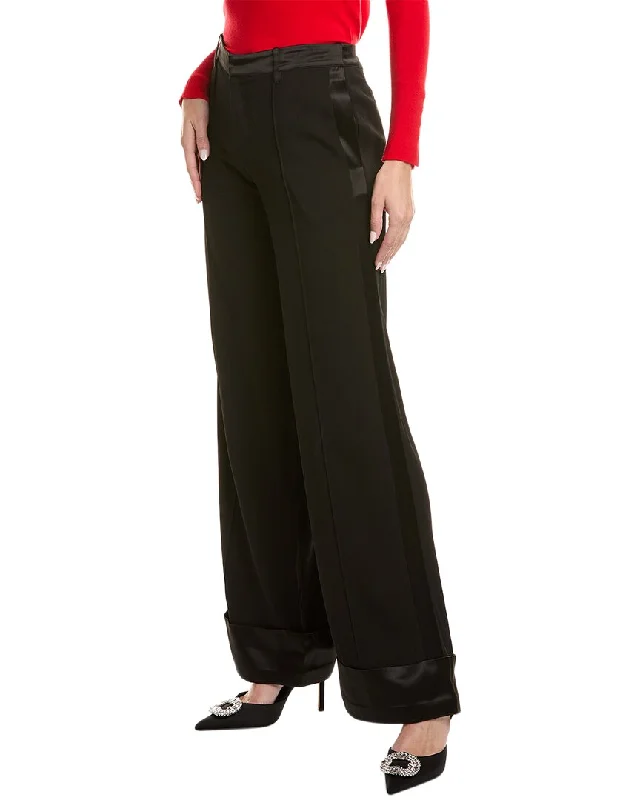 Embroidered denim wide leg pants for women in a unique and eye - catching styleRetrofête Julie Pant Embroidered denim wide leg pants for women in a unique and eye - catching styleRetrofête Julie Pant