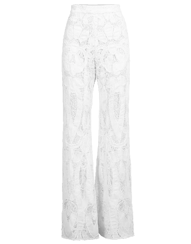 Office appropriate dress pants for women in blackRitchie Lace Pant
