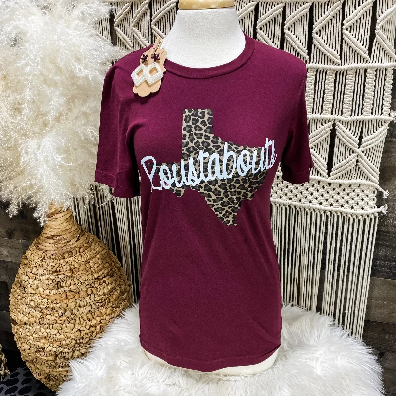 Fitted women's T - shirt to show off curvesRoustabouts Leopard Tee