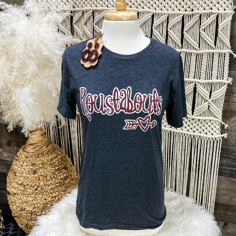 Open - front women's T - shirt for a versatile lookRoustabouts Love Tee