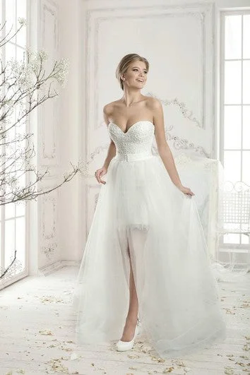 S - curve - flattering mermaid wedding dressStrapless Sweetheart Mini Lace Sheath Dress S - curve - flattering mermaid wedding dressStrapless Sweetheart Mini Lace Sheath Dress