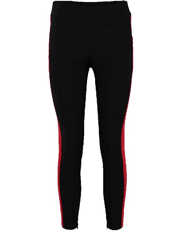 Elastic waist yoga pants for plus size womenStriped Legging