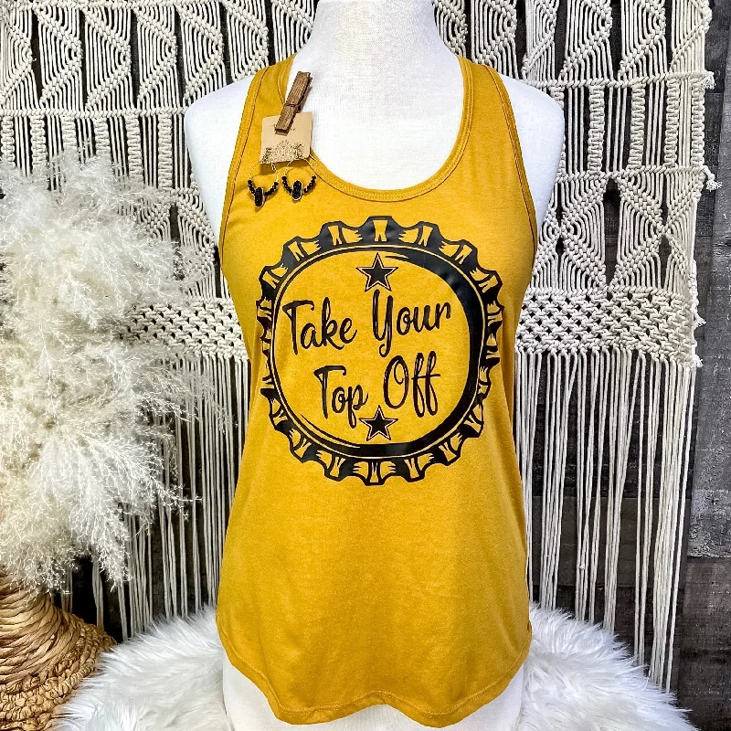 Women's button - down T - shirt in a classic styleTake Your Top Off Tank