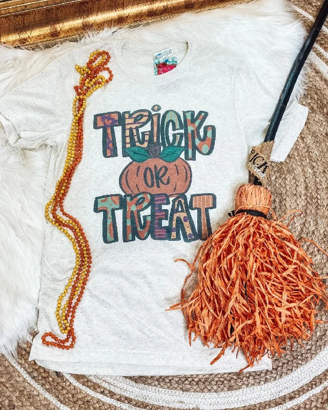 Cable knit women's T - shirt with a beltTrick or Treat Tee