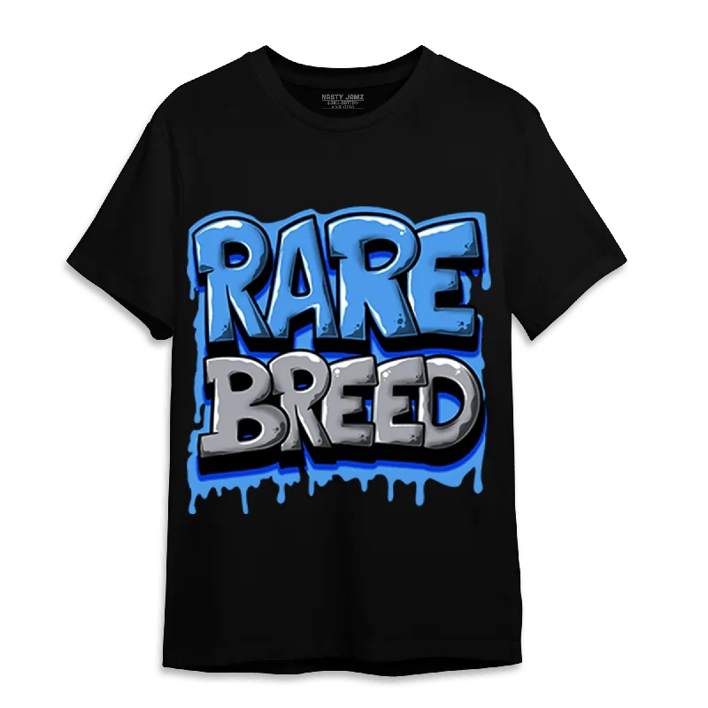 Cable knit women's T - shirt with a shawl collarNastyJamz University Blue 5s T Shirt Match Rare Breed