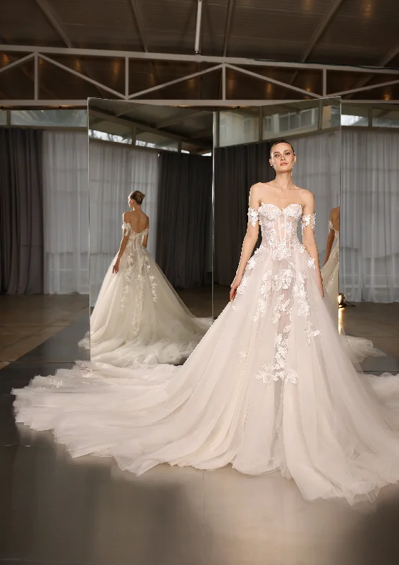 Padded - bust wedding dress for added supportUtopia