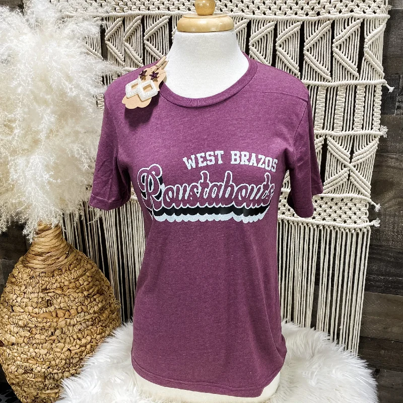 Women's T - shirt with a burnout patternWest Brazos Roustabouts Tee