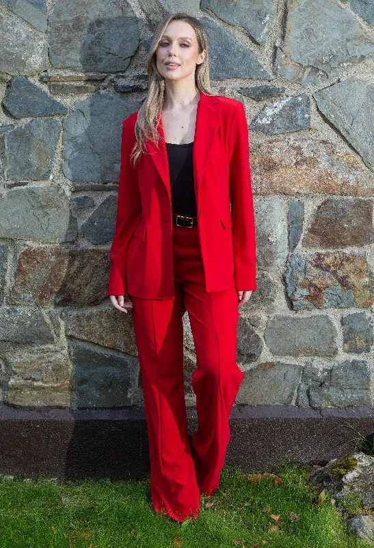 Striped cigarette pants for women in a modern and sleek lookWide Leg Belted Trousers Striped cigarette pants for women in a modern and sleek lookWide Leg Belted Trousers