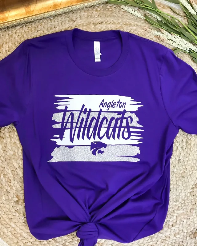 A - line women's T - shirt dress for a feminine silhouetteWildcat Pride Tee