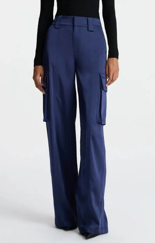 Paisley print pants for women in an exotic styleWomen's Bryan Pant In Blue