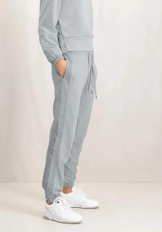 Cargo pants for women with multiple pocketsYaya Drawstring Cuffed Joggers, Harbour Mist Grey