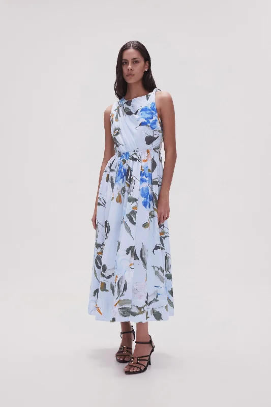 Dresses with Lace and Tulle Combo for Ladies' Dreamy LookAbbey Twisted Midi Dress