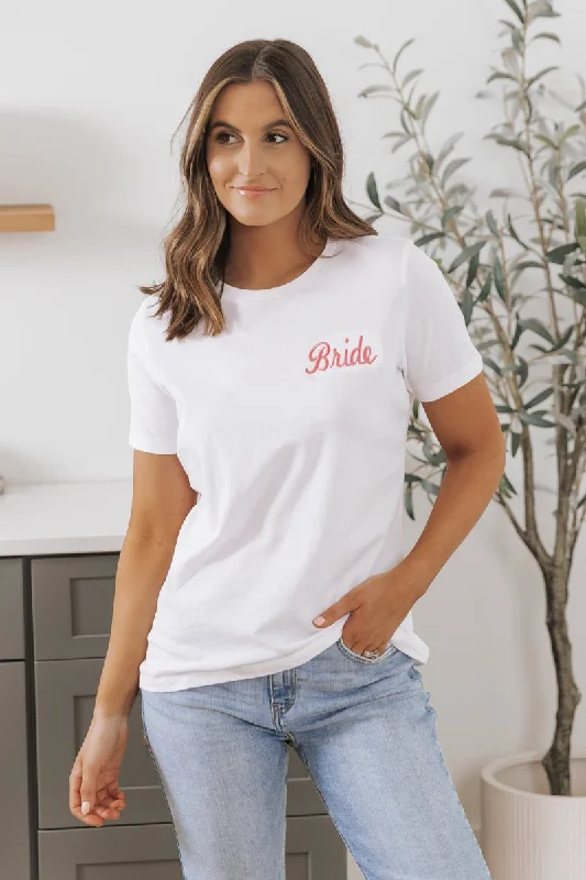 Princess Style Tulle Dresses for Ladies' Weekend BrunchBride Short Sleeve Graphic Tee - FINAL SALE Princess Style Tulle Dresses for Ladies' Weekend BrunchBride Short Sleeve Graphic Tee - FINAL SALE