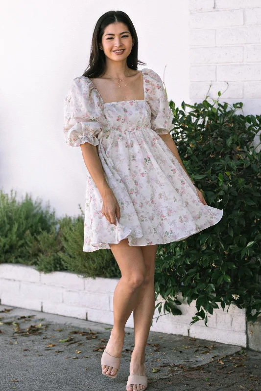 Tulle Dresses with Beaded Waistband for Ladies' Graceful LookElle Babydoll Mini Dress Tulle Dresses with Beaded Waistband for Ladies' Graceful LookElle Babydoll Mini Dress