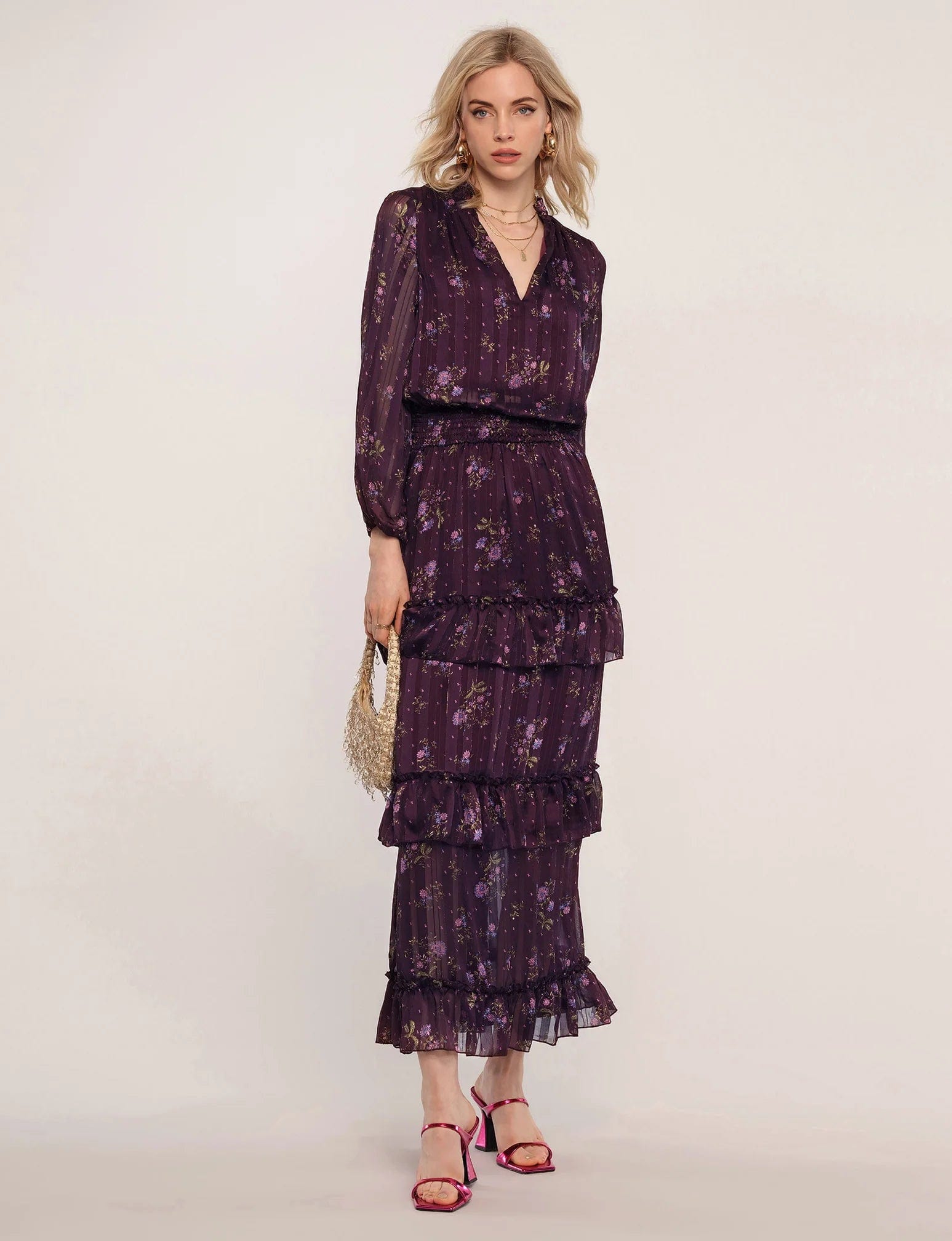 Mesh Paneled Dresses for Ladies' Modern EdgeLeyla Dress