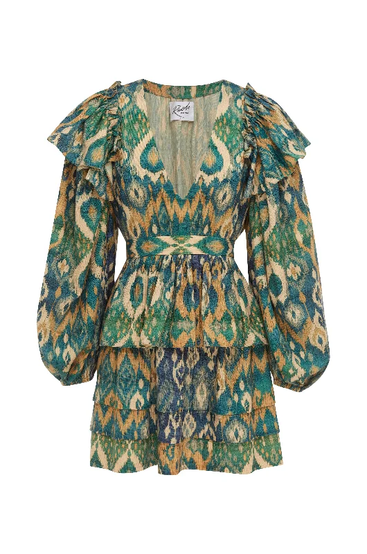 Strapless Dresses with Tassel Accents for Ladies' Fun and Flirty LookJuliet | Ikat Strapless Dresses with Tassel Accents for Ladies' Fun and Flirty LookJuliet | Ikat