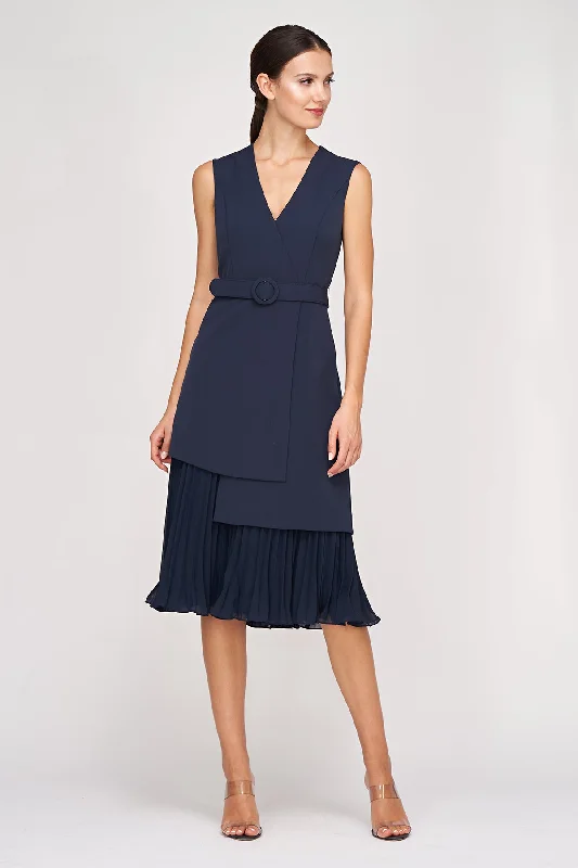 Dresses with Pleated Tulle Skirt for Ladies' Princess LookNadia Midi Dress