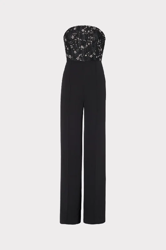 Casual Cotton Sundresses for Ladies with Floral PrintsSpencer Beaded Jumpsuit
