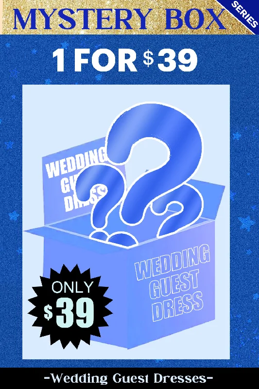 Organza Dresses with Sparkly Appliques for Ladies' Fairy Tale LookZAPAKA MYSTERY BOX of 1Pc Wedding Guest Dress Organza Dresses with Sparkly Appliques for Ladies' Fairy Tale LookZAPAKA MYSTERY BOX of 1Pc Wedding Guest Dress
