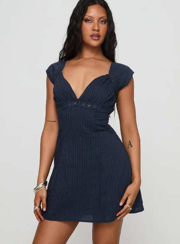 sexy bodycon mini dressesForever And Always Mini Dress Navy