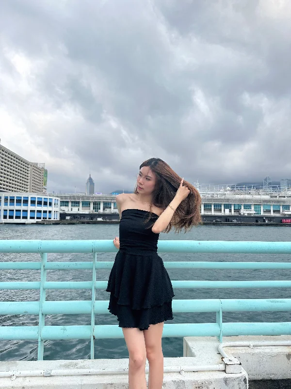 cottagecore mini dressesTube Up & Down Mini Dress